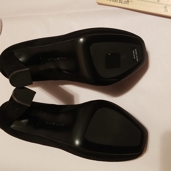NIB Bottega Veneta Platform Pumps High Heels Black Suede size 40 - Picture 8 of 9